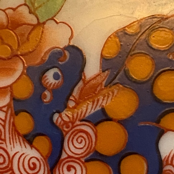 Vintage Japan Dragon hand painted trinket dish/soap dish - Picture 9 of 16